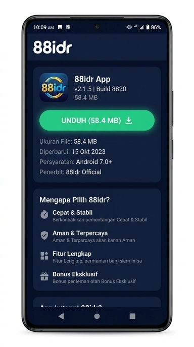 Panduan Unduh APK 88idr untuk Pengguna Android