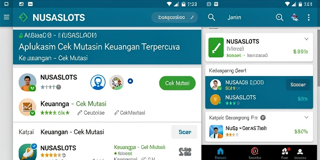 Antarmuka NUSASLOTS menampilkan semua mutasi transaksi dengan jelas.