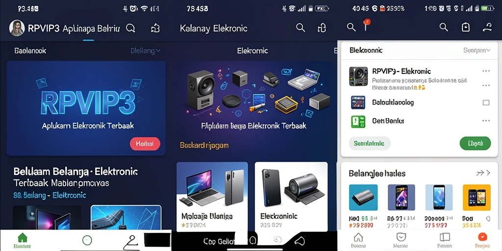 Tampilan antarmuka aplikasi RPVIP3 yang modern dan intuitif.