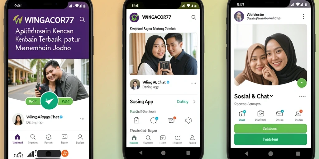 Antarmuka WINGACOR77 yang menarik dan fungsional untuk kencan.